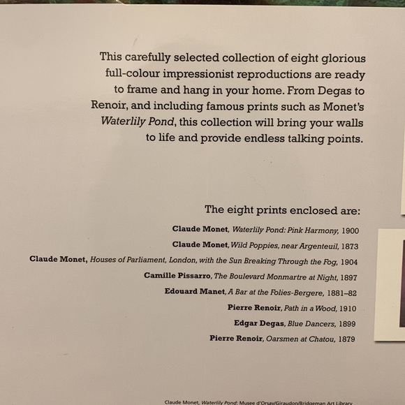 Impressionist posters - Masterpieces of all the impressionists - Picture 4 of 14